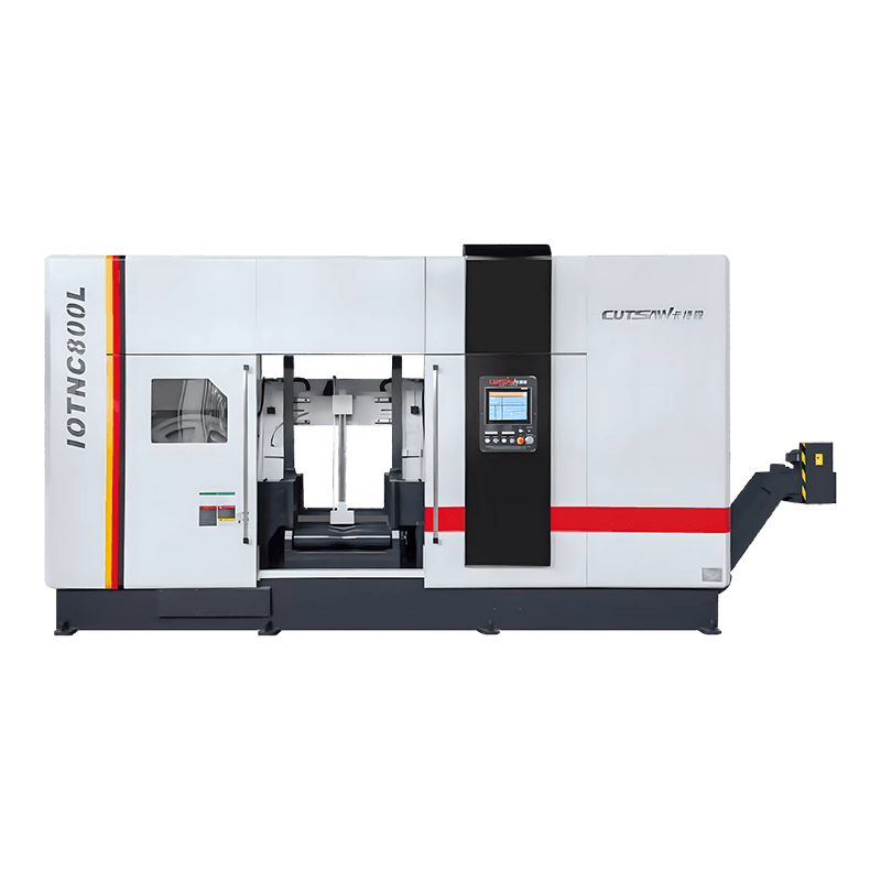 IOTNC800L Intelligent CNC Automatic Metal Cutting Horizontal Band Machine
