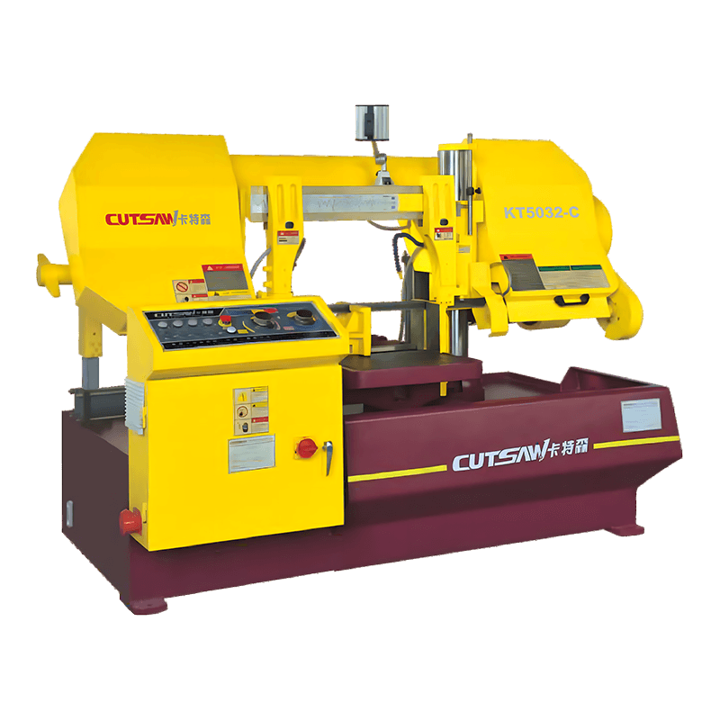 KT5032-C Horizontalis Semi Automatic Band Apparatus Saw pro Metallis