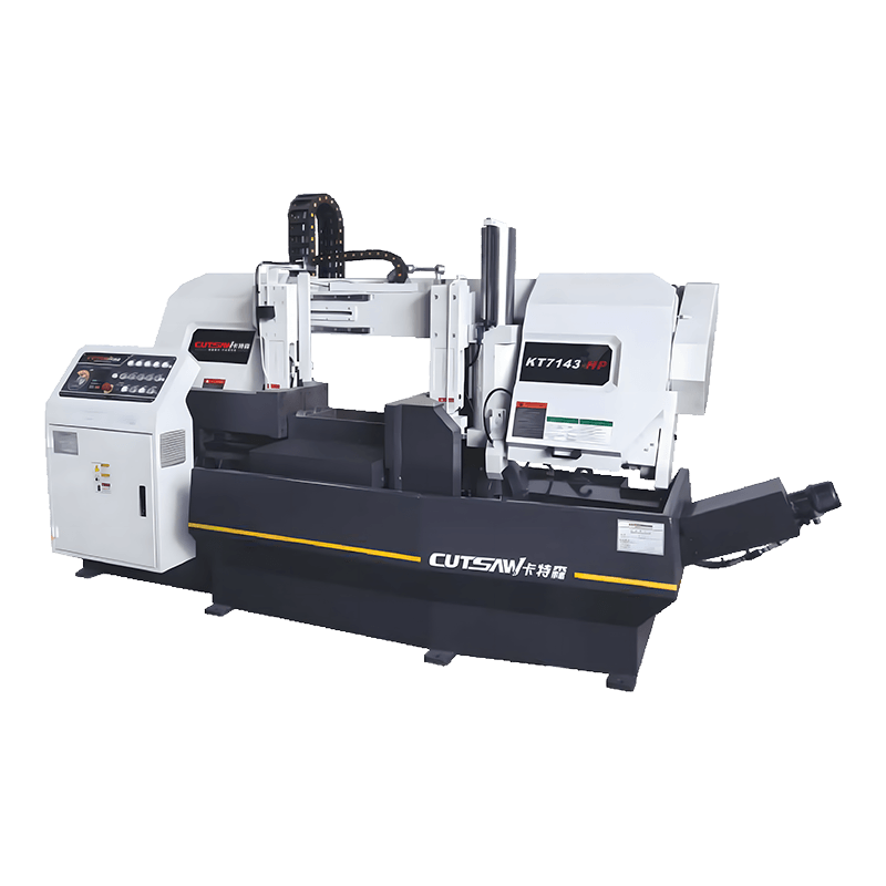 KT7143-HP CE Semi Automatic Band Saw Machine