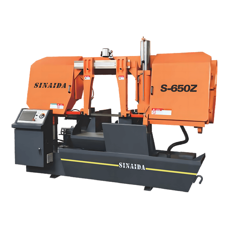 S-650Z Horizontal Rotary Angulus Cutting Metal Miter Cutting Band Saw Machine